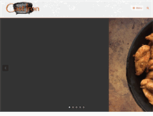 Tablet Screenshot of castiron-catering.net